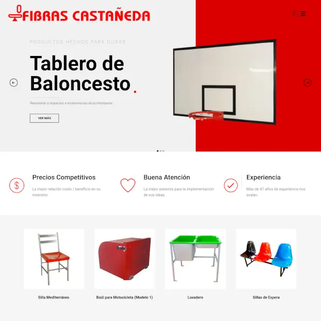 Fibras Castañeda - Productos y Muebles en Fibra de Vidrio en El Salvador